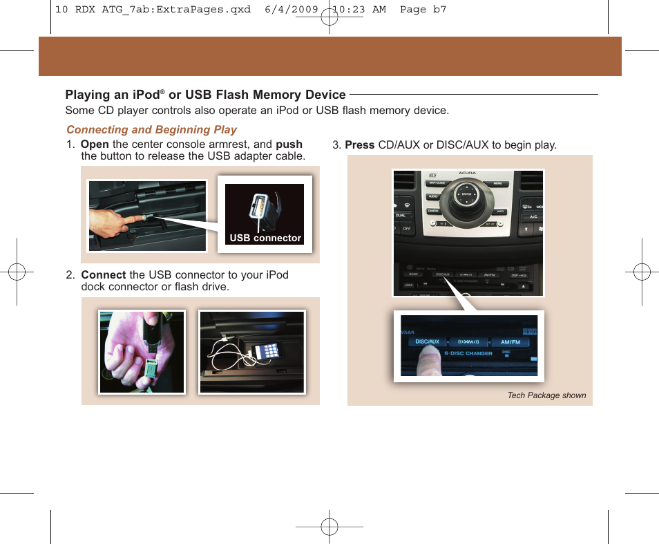 2010 rdx | Acura 2010 RDX - Advanced Technology Guide User Manual | Page 20 / 22