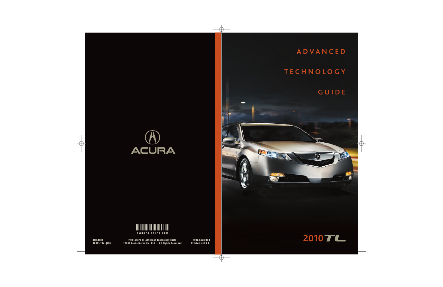 Acura 2010 TL - Advanced Technology Guide User Manual | 16 pages