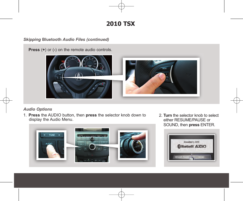 2010 tsx | Acura 2010 TSX - Advanced Technology Guide User Manual | Page 19 / 22