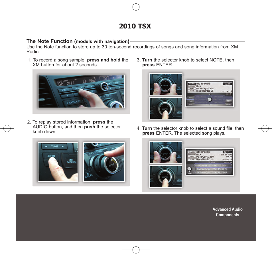 2010 tsx | Acura 2010 TSX - Advanced Technology Guide User Manual | Page 21 / 22