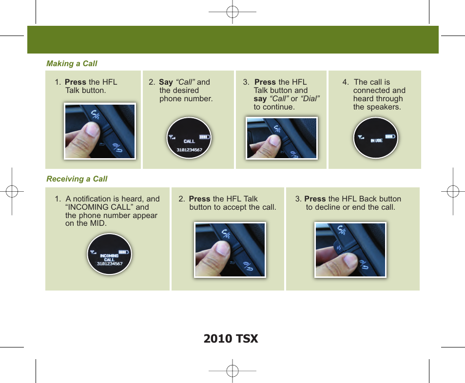 2010 tsx | Acura 2010 TSX - Advanced Technology Guide User Manual | Page 6 / 22