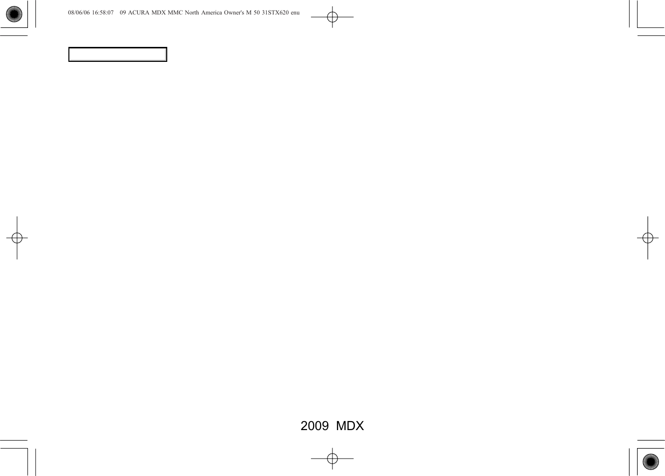 2009 mdx | Acura 2009 MDX - Owner's Manual User Manual | Page 487 / 489