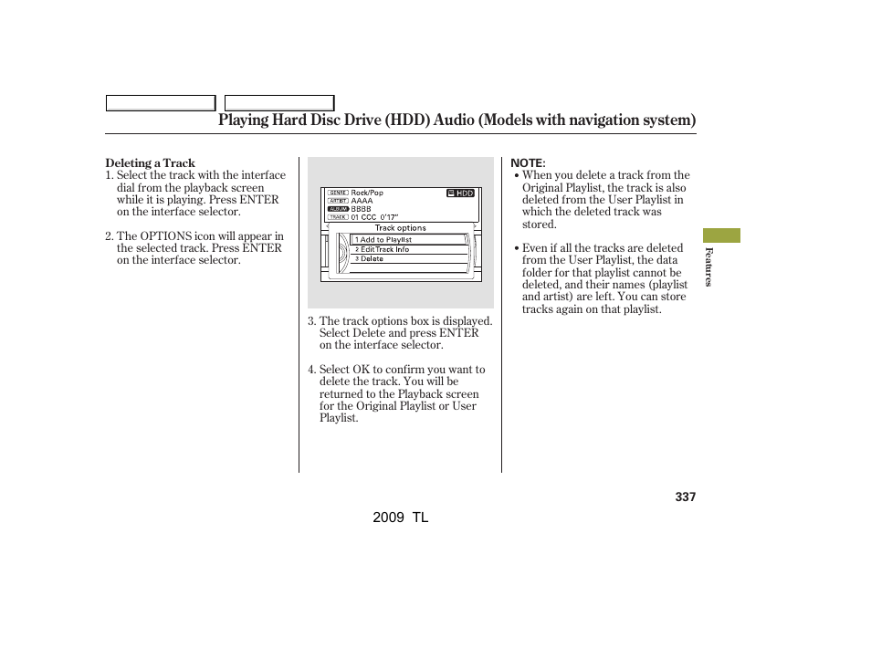 Acura 2009 TL - Owner's Manual User Manual | Page 340 / 648