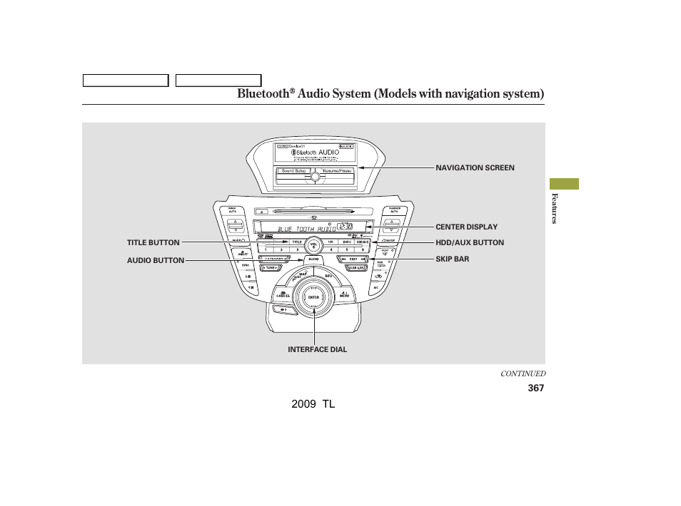 2009 tl | Acura 2009 TL - Owner's Manual User Manual | Page 370 / 648