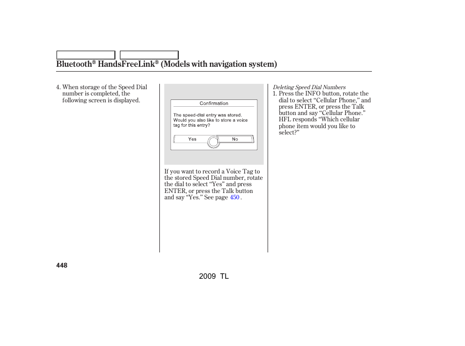 Acura 2009 TL - Owner's Manual User Manual | Page 451 / 648
