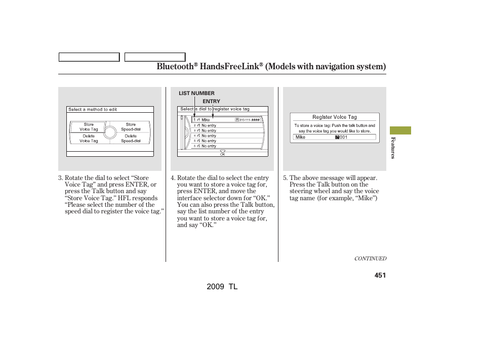 2009 tl | Acura 2009 TL - Owner's Manual User Manual | Page 454 / 648