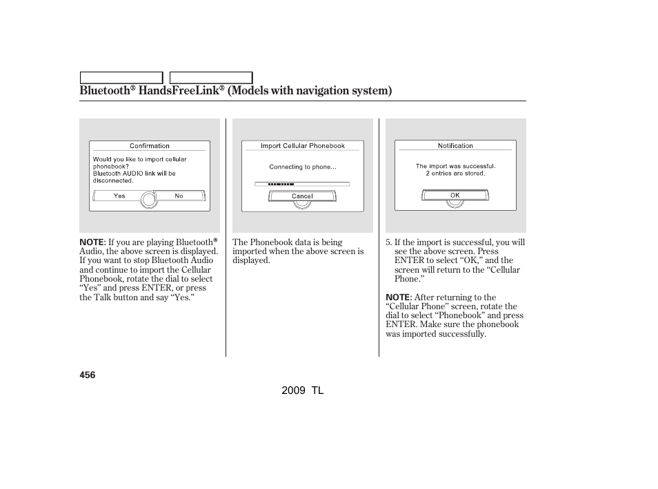 Acura 2009 TL - Owner's Manual User Manual | Page 459 / 648