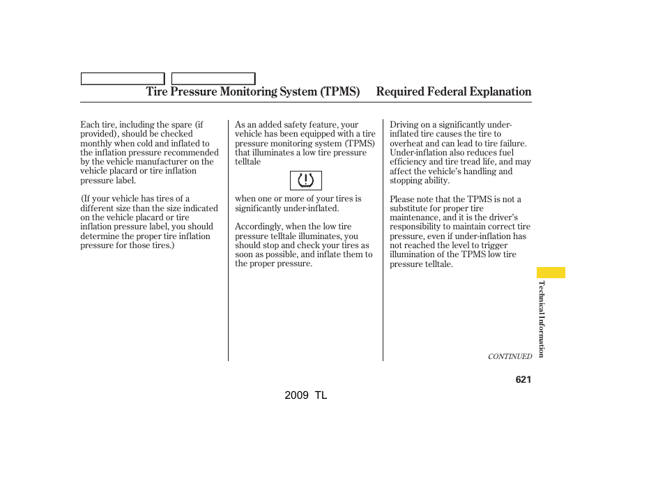 Acura 2009 TL - Owner's Manual User Manual | Page 624 / 648