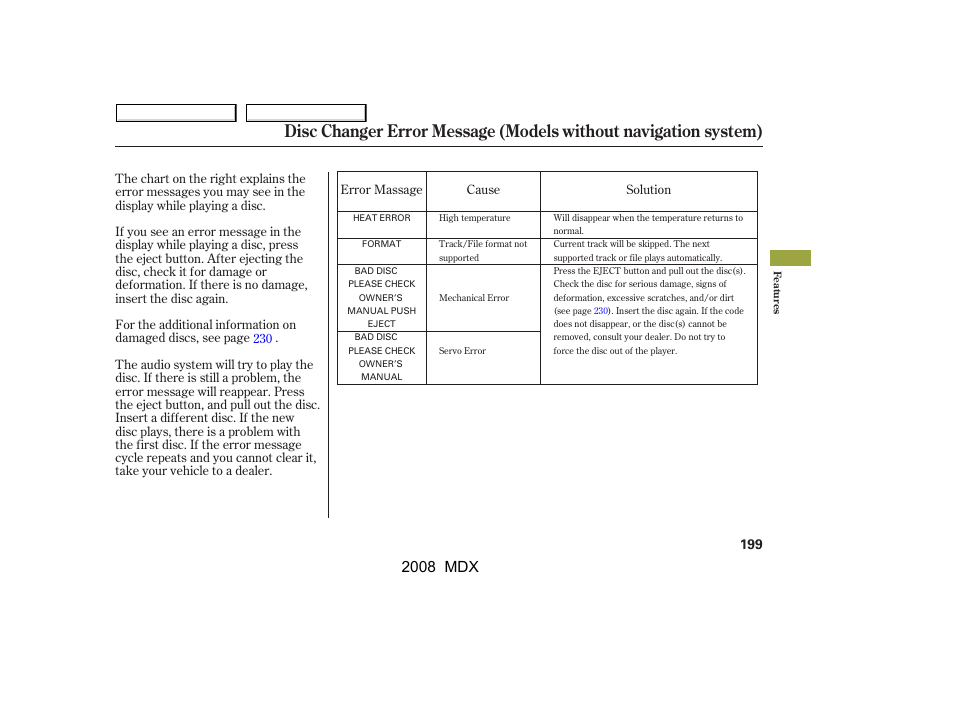 2008 mdx | Acura 2008 MDX - Owner's Manual User Manual | Page 203 / 489