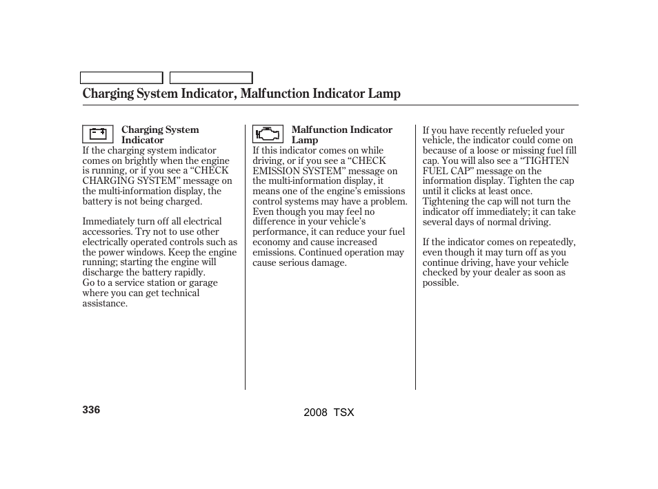 Acura 2008 TSX - Owner's Manual User Manual | Page 339 / 388
