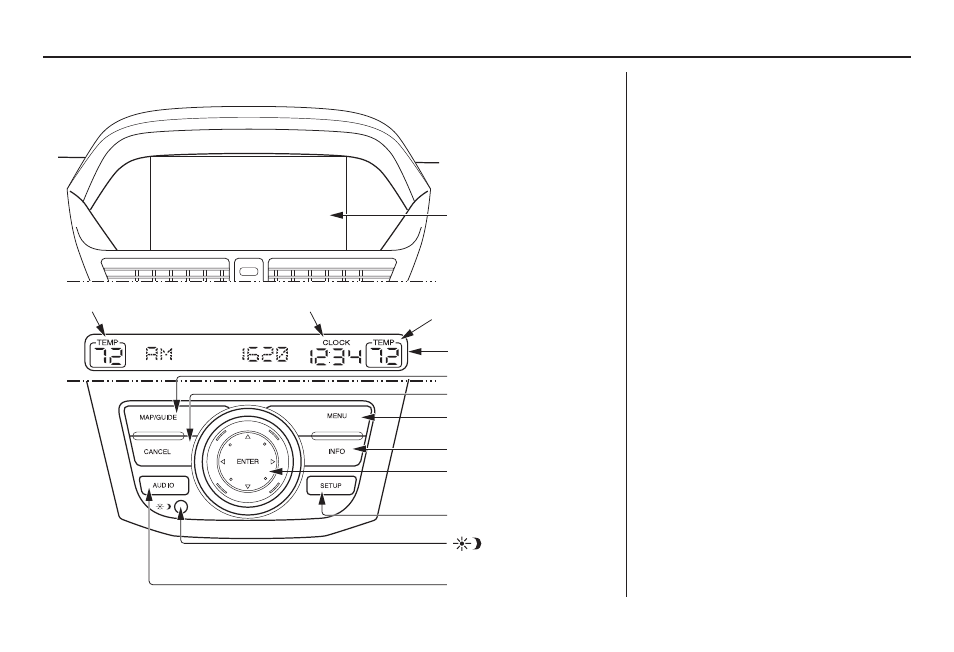 Getting started, System controls | Acura 2007 MDX - Navigation Manual User Manual | Page 11 / 166