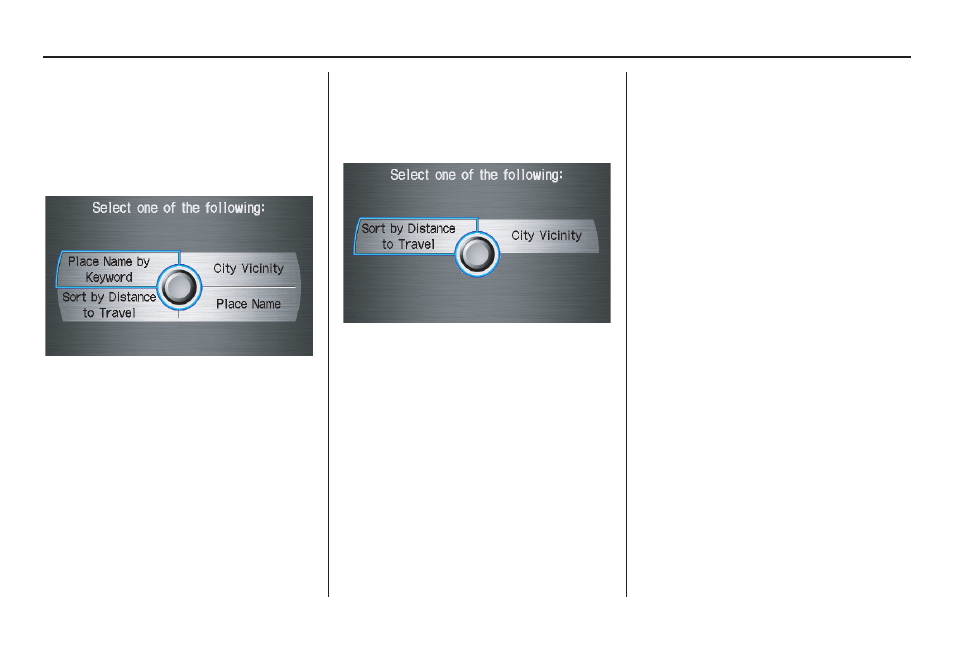 Entering a destination | Acura 2007 MDX - Navigation Manual User Manual | Page 37 / 166