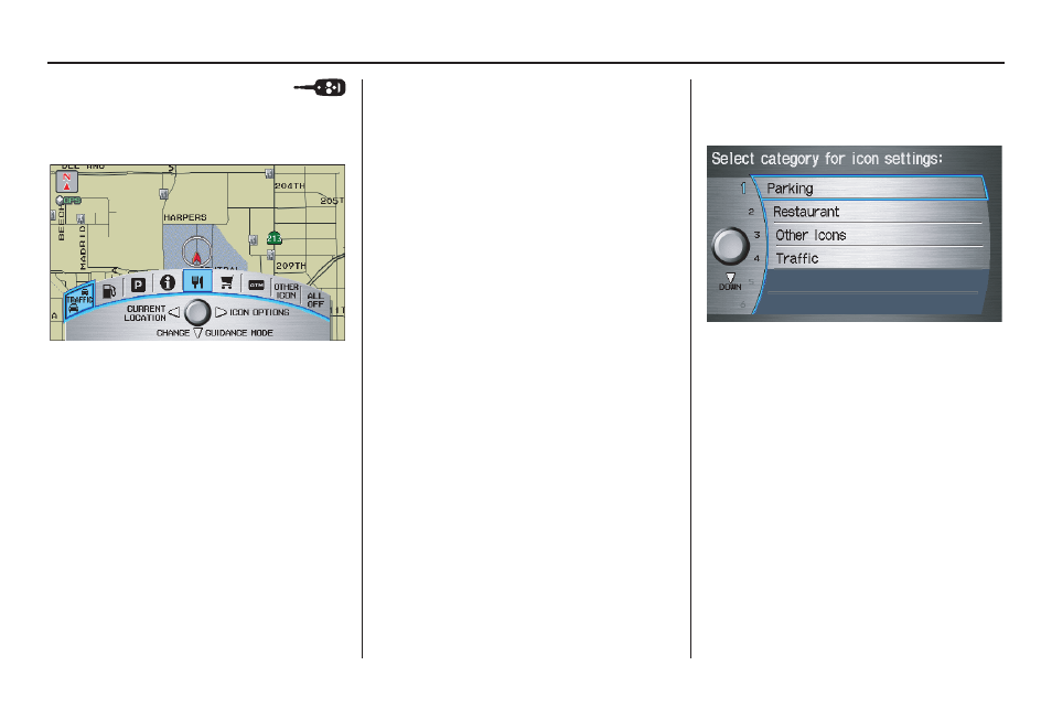 Driving to your destination | Acura 2007 MDX - Navigation Manual User Manual | Page 66 / 166