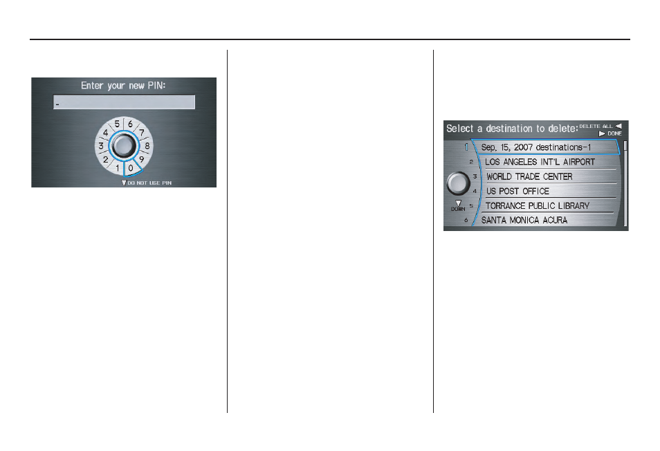 System set-up | Acura 2007 MDX - Navigation Manual User Manual | Page 90 / 166