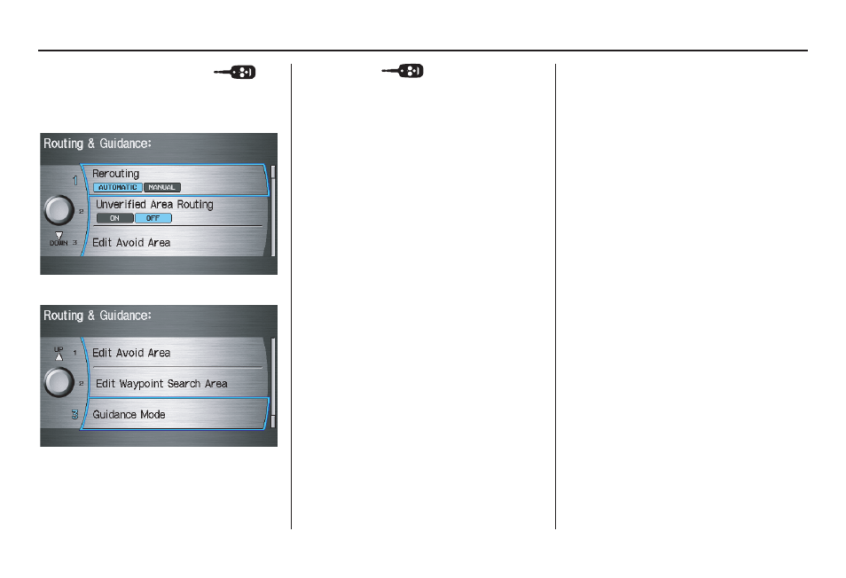 System set-up | Acura 2007 MDX - Navigation Manual User Manual | Page 92 / 166