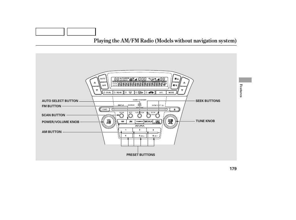 Acura 2007 MDX - Owner's Manual User Manual | Page 183 / 479