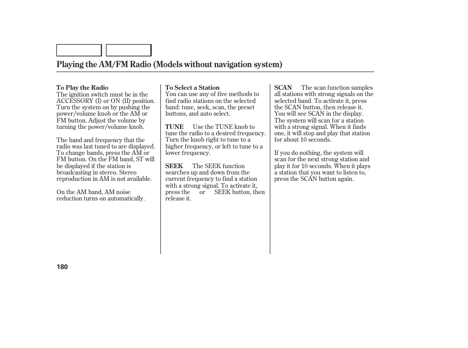 Acura 2007 MDX - Owner's Manual User Manual | Page 184 / 479