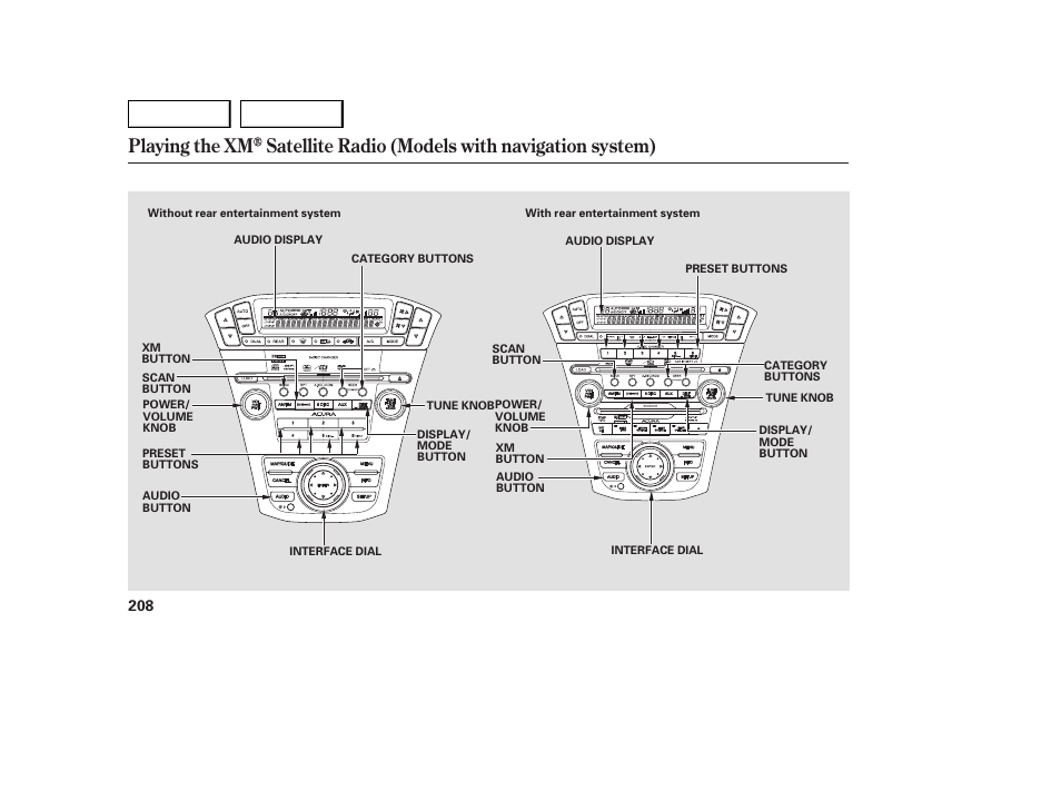 Acura 2007 MDX - Owner's Manual User Manual | Page 212 / 479