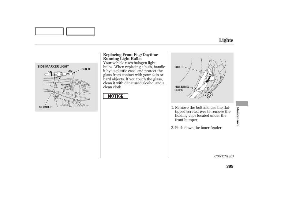 Lights | Acura 2007 MDX - Owner's Manual User Manual | Page 403 / 479