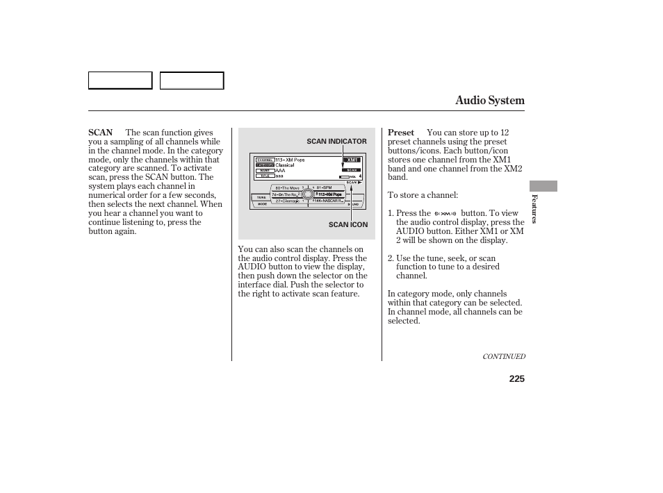 Audio system | Acura 2007 RDX - Owner's Manual User Manual | Page 229 / 442