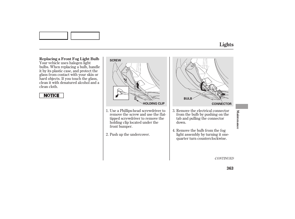 Lights | Acura 2007 RDX - Owner's Manual User Manual | Page 367 / 442