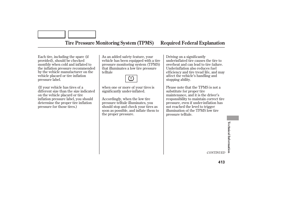 Acura 2007 RDX - Owner's Manual User Manual | Page 417 / 442