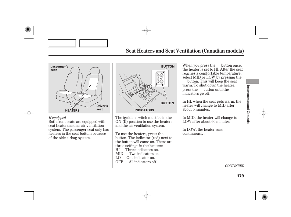 Acura 2007 RL - Owner's Manual User Manual | Page 181 / 491