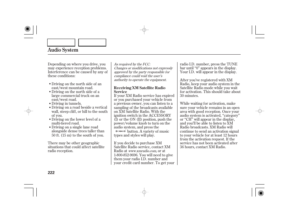 Audio system | Acura 2007 RL - Owner's Manual User Manual | Page 224 / 491
