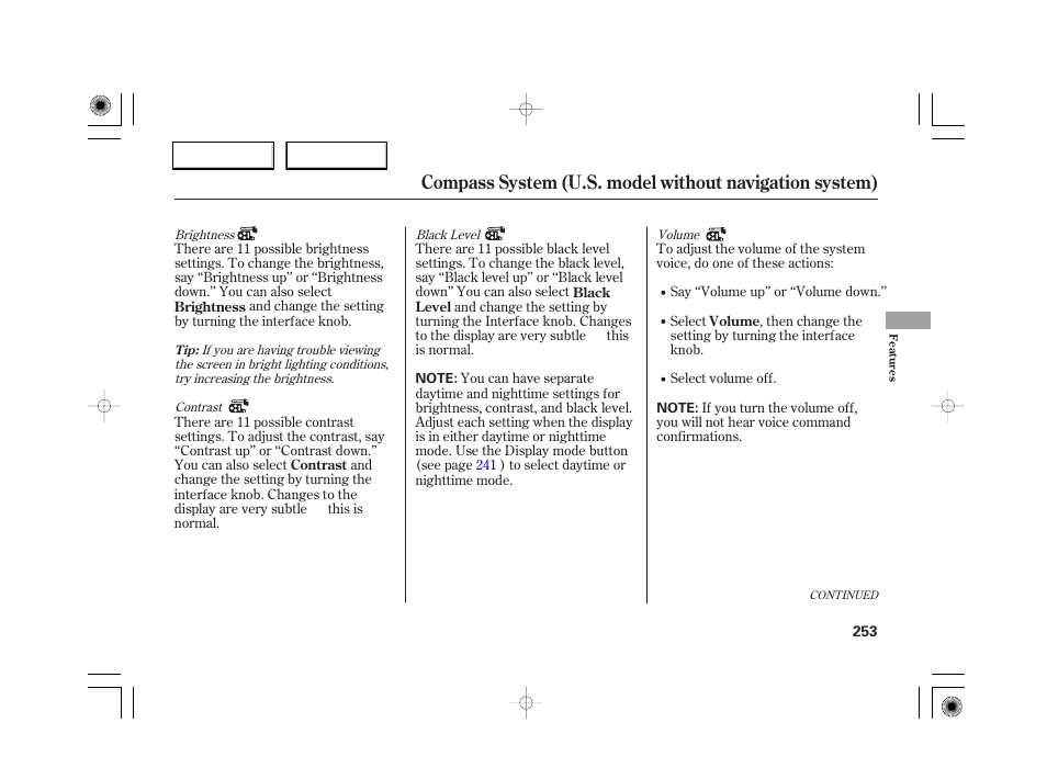 Acura 2007 RL - Owner's Manual User Manual | Page 255 / 491