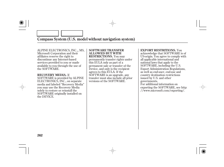 Acura 2007 RL - Owner's Manual User Manual | Page 264 / 491
