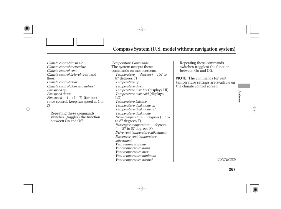 Acura 2007 RL - Owner's Manual User Manual | Page 269 / 491