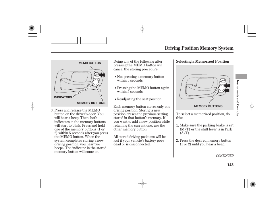 Acura 2007 TSX - Owner's Manual User Manual | Page 146 / 379