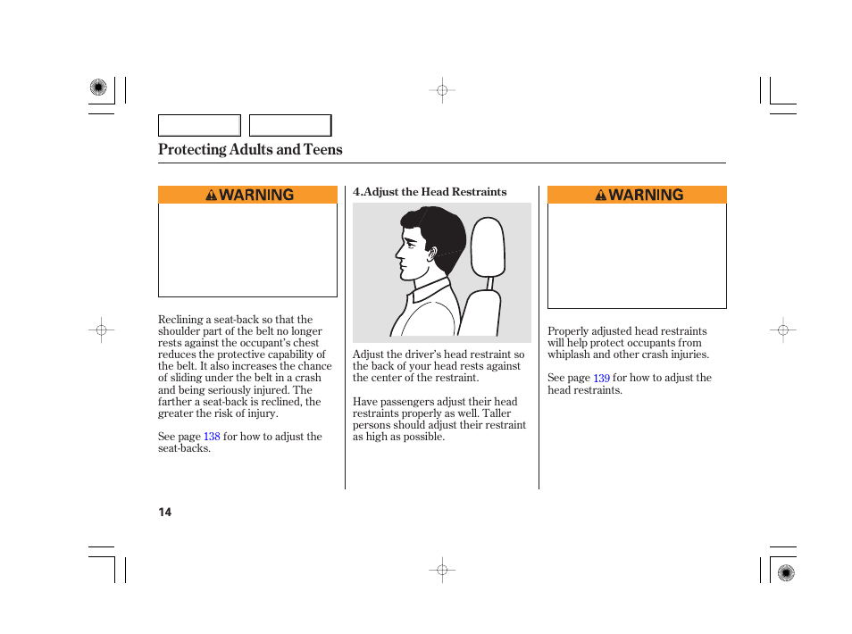 Protecting adults and teens | Acura 2007 TSX - Owner's Manual User Manual | Page 17 / 379