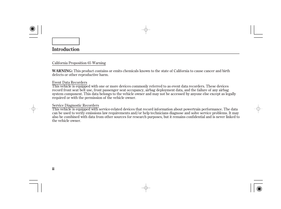 Introduction | Acura 2007 TSX - Owner's Manual User Manual | Page 4 / 379