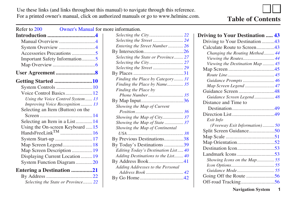 Acura 2006 MDX - Navigation Manual User Manual | 3 pages