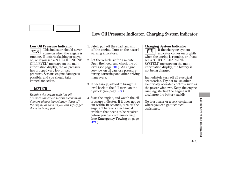 Acura 2006 RL - Owner's Manual User Manual | Page 410 / 454