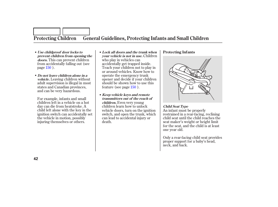 Acura 2006 RL - Owner's Manual User Manual | Page 43 / 454