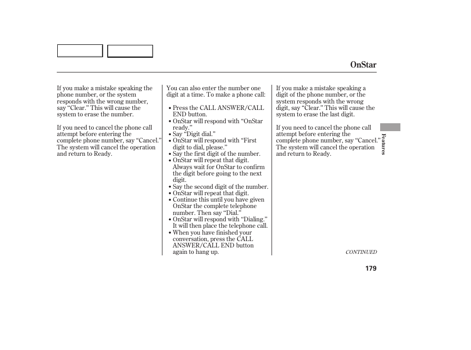 Onstar | Acura 2005 MDX - Owner's Manual User Manual | Page 181 / 312