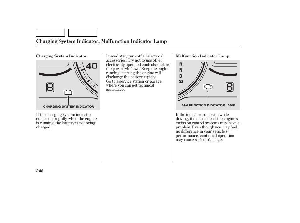 Acura 2005 TSX - Owner's Manual User Manual | Page 249 / 288