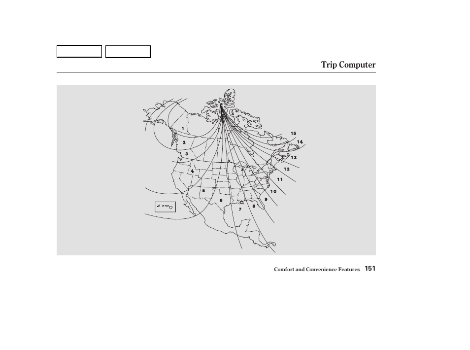 Trip computer | Acura 2004 MDX - Owner's Manual User Manual | Page 155 / 284