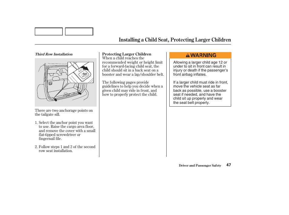 Acura 2004 MDX - Owner's Manual User Manual | Page 51 / 284