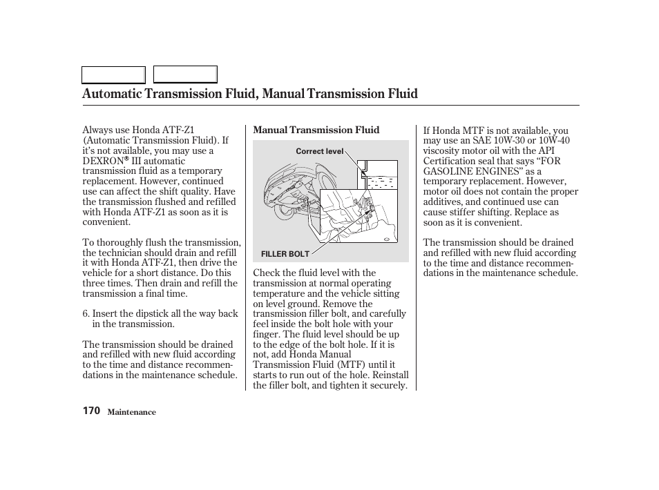 Acura 2004 RSX - Owner's Manual User Manual | Page 173 / 250