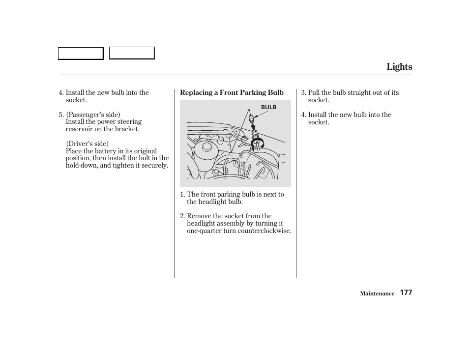 Lights | Acura 2004 RSX - Owner's Manual User Manual | Page 180 / 250