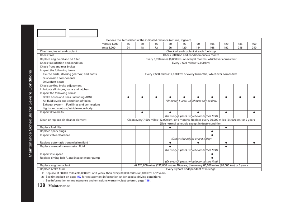 Acura 2004 NSX - Owner's Manual User Manual | Page 141 / 230