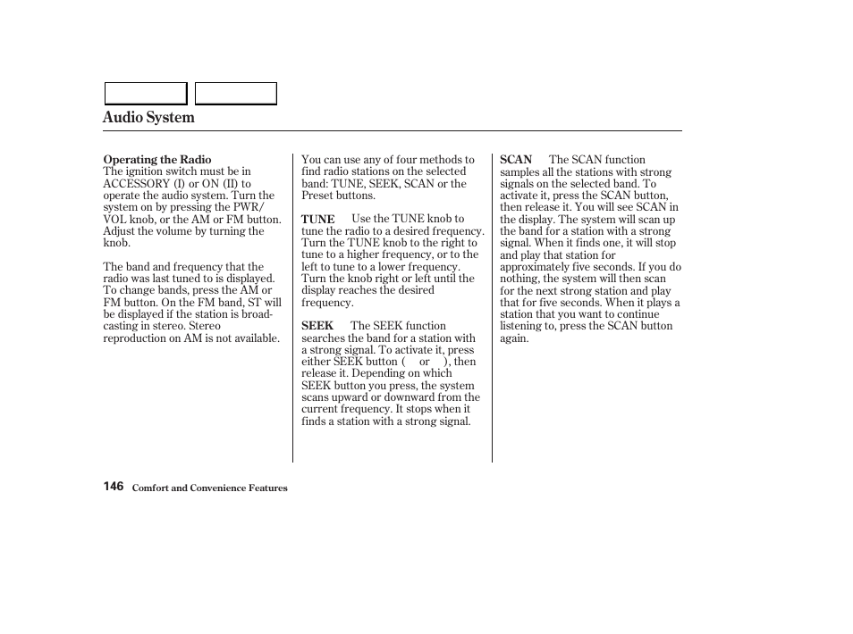 Audio system | Acura 2003 MDX - Owner's Manual User Manual | Page 150 / 420