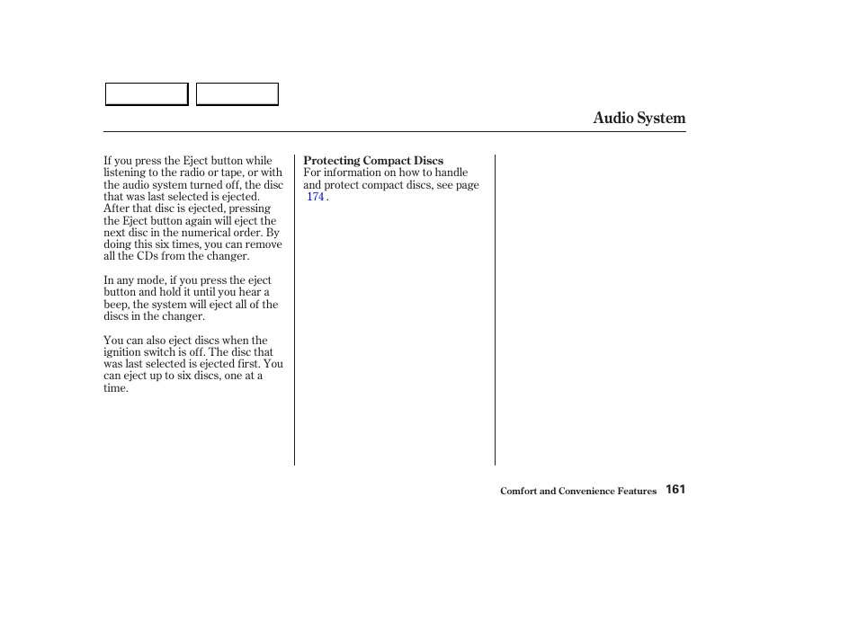 Audio system | Acura 2003 MDX - Owner's Manual User Manual | Page 165 / 420
