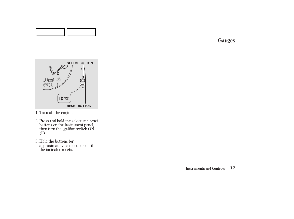 Gauges | Acura 2003 MDX - Owner's Manual User Manual | Page 81 / 420