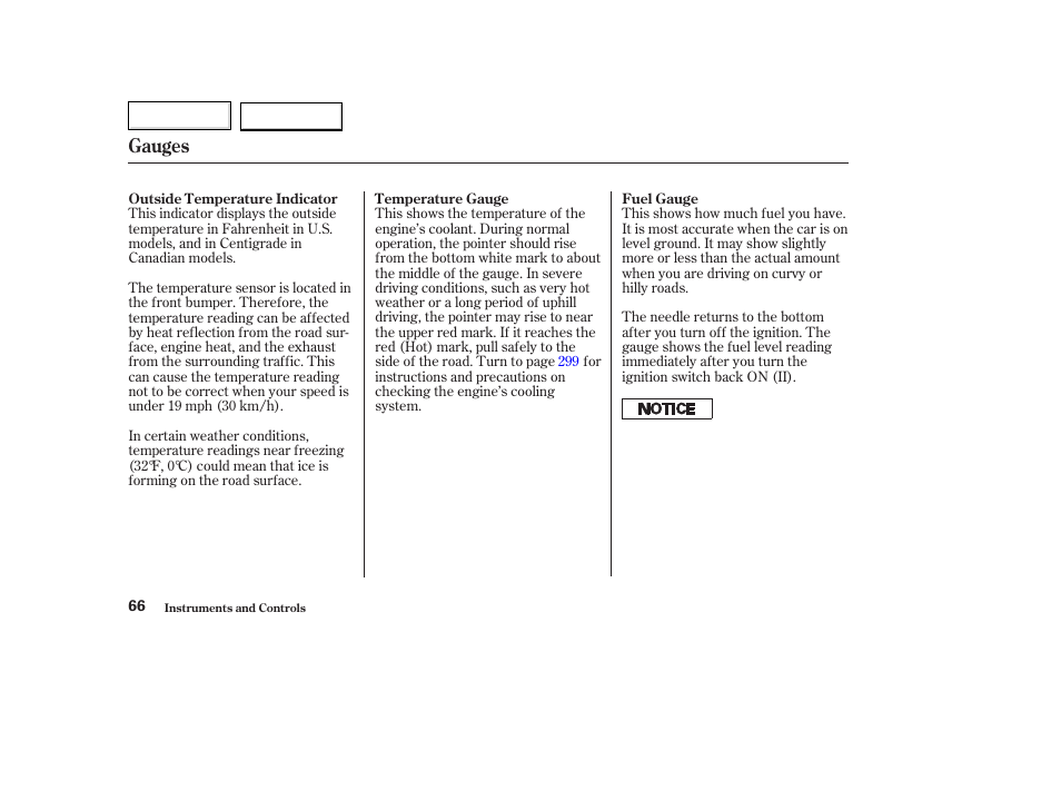 Gauges | Acura 2003 TL - Owner's Manual User Manual | Page 69 / 347