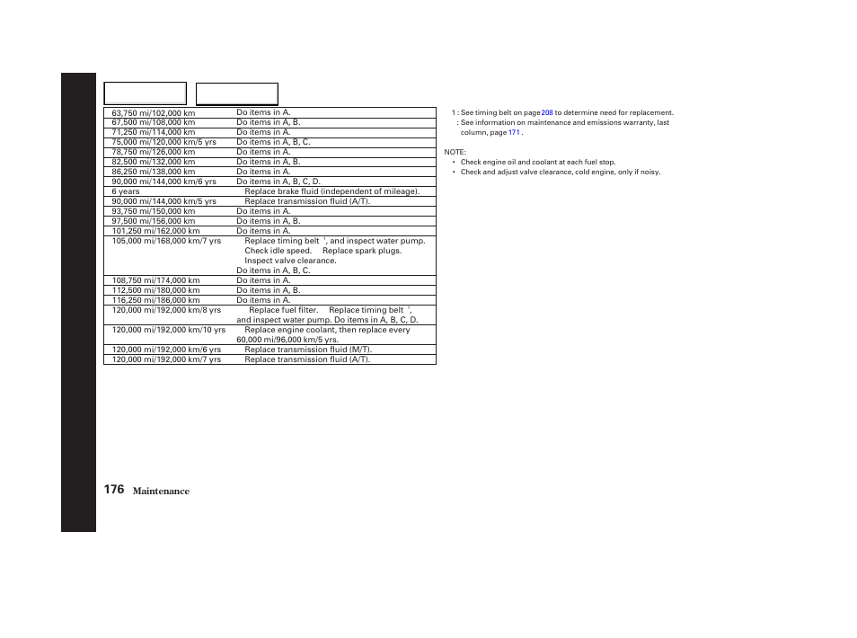 Acura 2003 NSX - Owner's Manual User Manual | Page 179 / 303