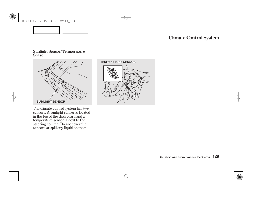 Climate control system | Acura 2002 MDX - Owner's Manual User Manual | Page 133 / 372